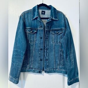 GAP Mens Blue Denim Jacket
